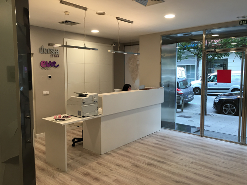 Otra vista de la recepci�n